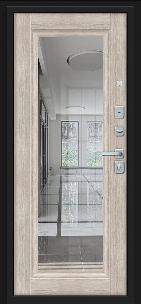 Товар Дверь Форм/BChrome Almon/Cappuccino Melinga BR6172