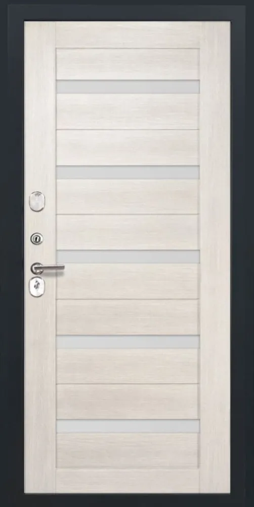 Товар Дверь ДвериПРО L-43 СБ-1 (ст. белое, 16мм, беленый дуб) DPRO195811