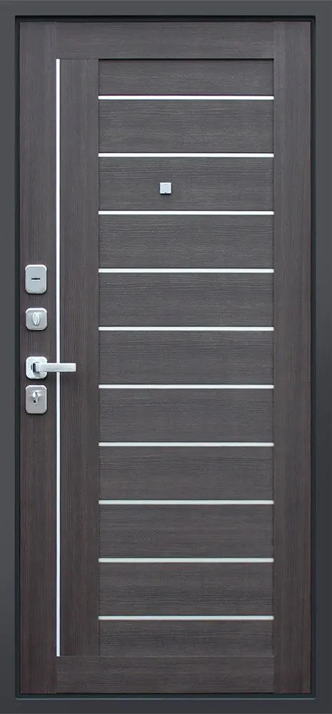 Товар Дверь Дуэт орех рифленый DIS006696